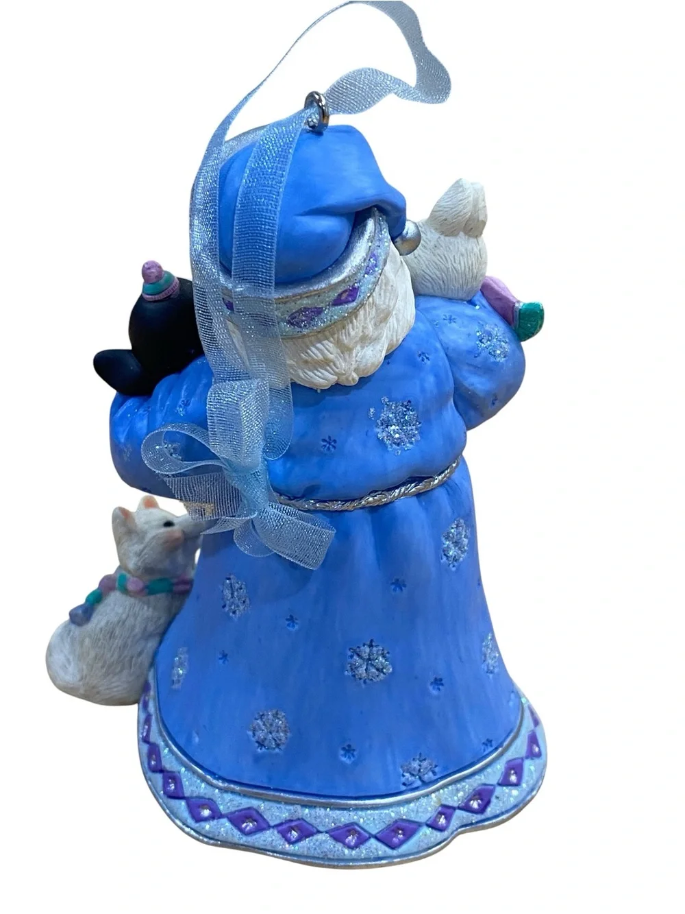 Hallmark 2002 Santa with Animal Friends Ornament